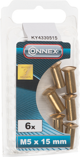 Connex hulsmoer m5x15 6st ms - ky4330515 - afbeelding 2
