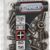 Connex metaalschroef cy-k m4x10 20st a2 - ky4510410
