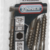 Connex houtdraadbout (6k) 6x40 6st a2 - ky4526040