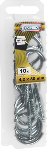 Connex kramschroef 4.2x80 * 10st vz - ky5040080 - afbeelding 2