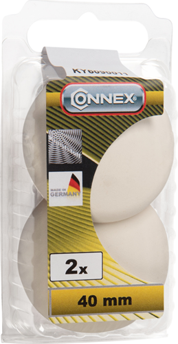 Connex deurstootkussen d40 kunststof 2s wi - ky6090011