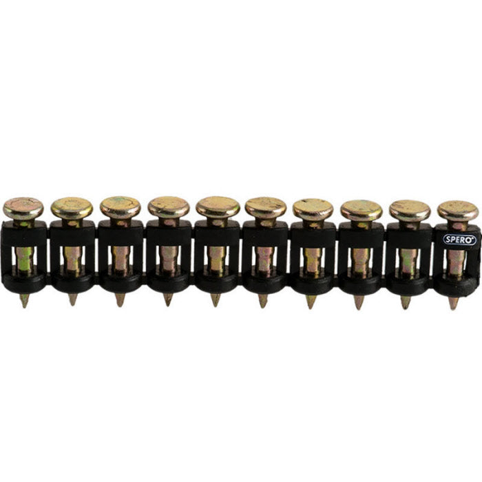 Spero stalen nagels 15mm | 500 stuks, beton, staal, steen, etc. tbv gasschiethamers – spc615mm