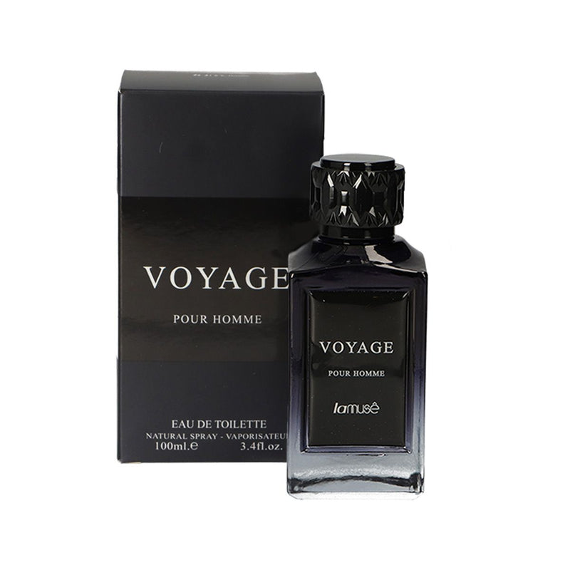 Lamusê by lattafa eau de toilette spray heren voyage pour homme 100ml