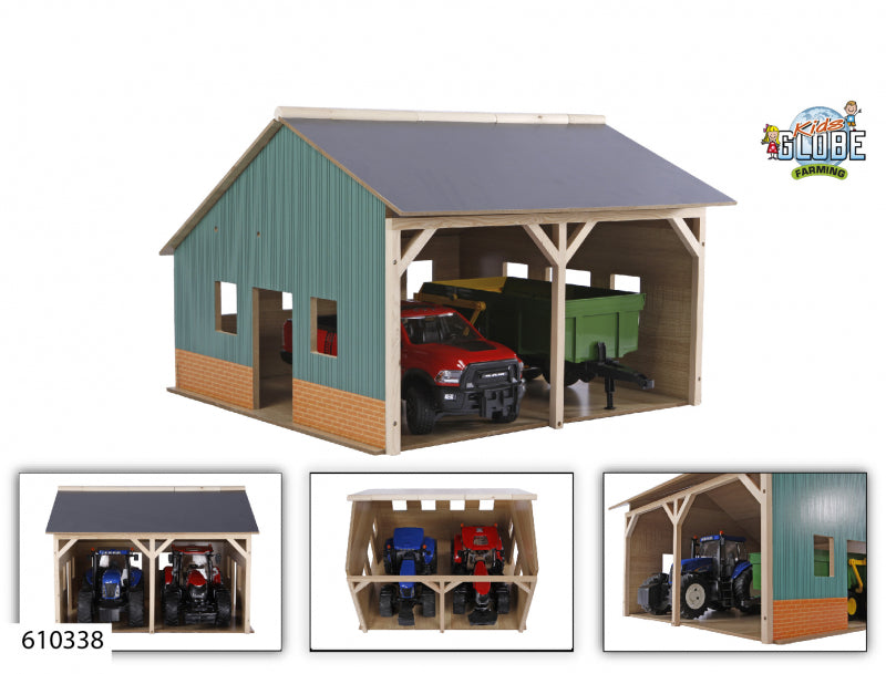 Kids globe landbouwloods voor 2 tractoren (1:16)