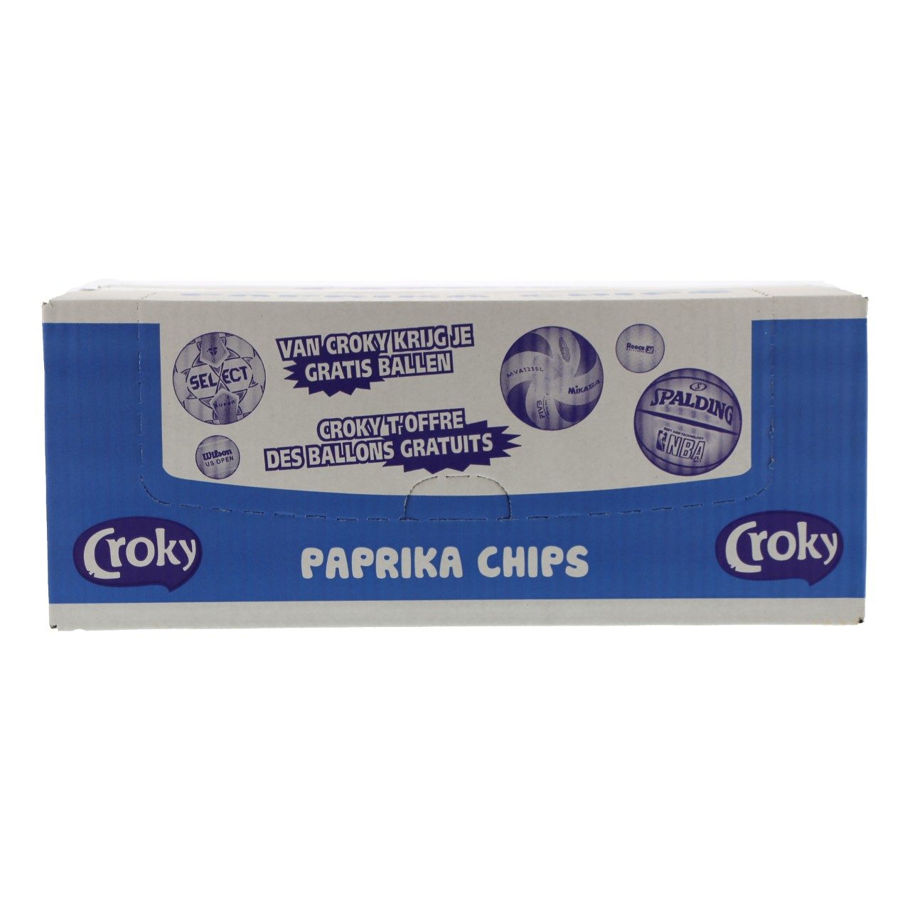Croky paprika chips (12x 100gr)