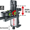 Laserliner crossgrip plus magnetische klem- en wandhouder - 036.22