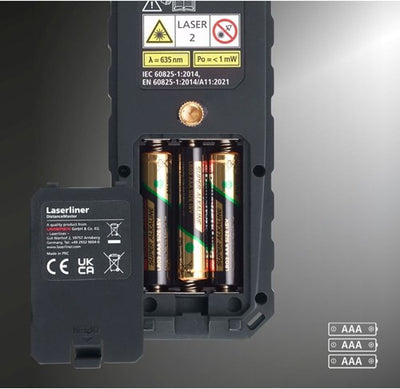 Laserliner distancemaster 50 m laser-afstandsmeter - 080.982a