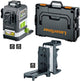 Laserliner powerplane-laser 3g multi-18v - geleverd met 7-delige poweradapterset 036.380.70 | zonder accu's en lader - 036.380l