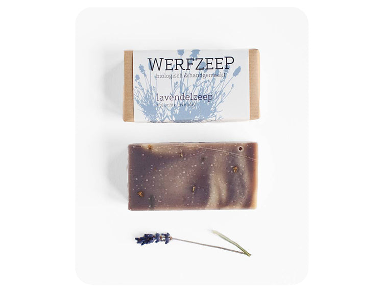 Werfzeep lavendelzeep - 100 gr
