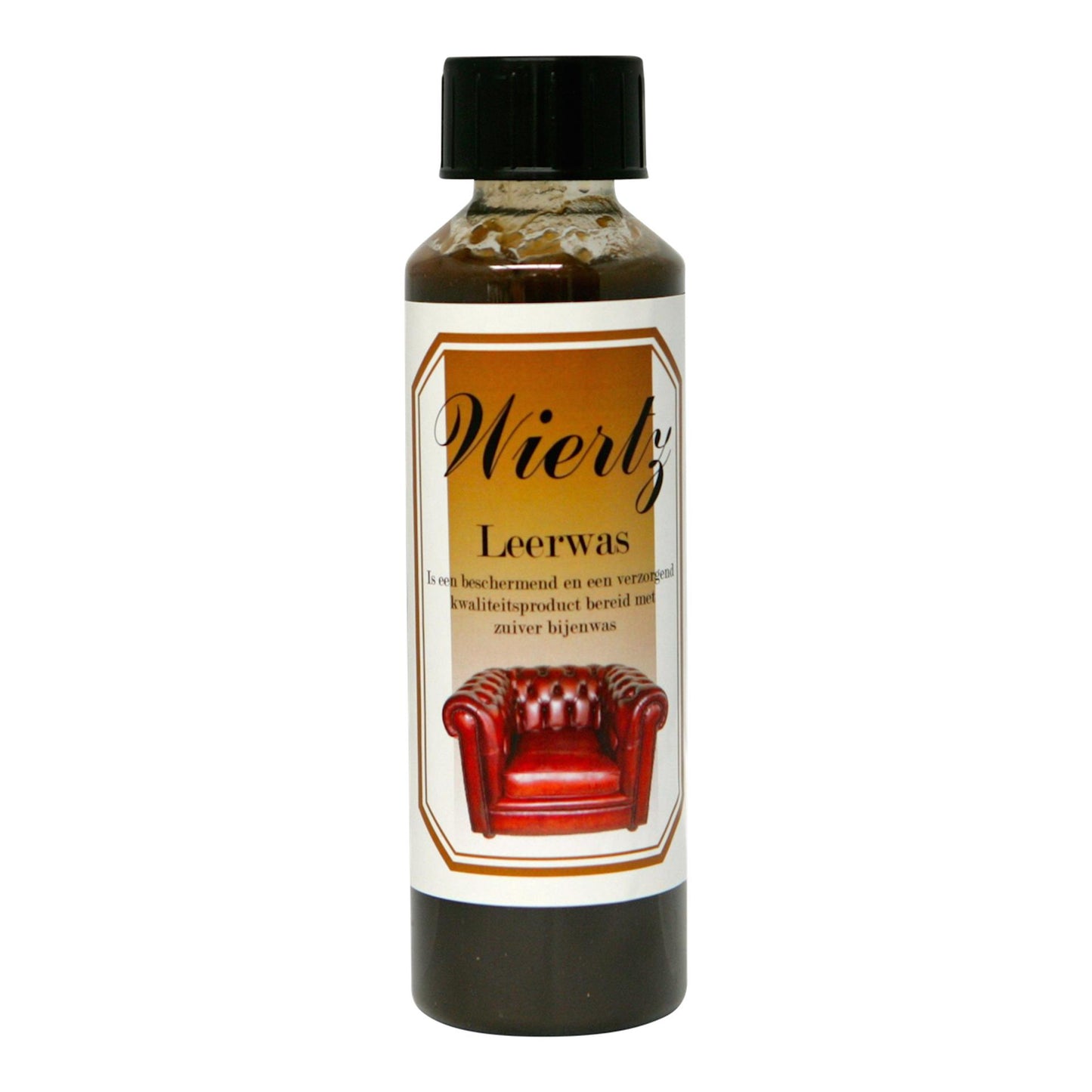 Wiertz leerwas bruin 250ml