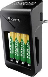 Varta lcd batterijlader lcd met 4x2100ma aa batterij - 3512391 - afbeelding 2