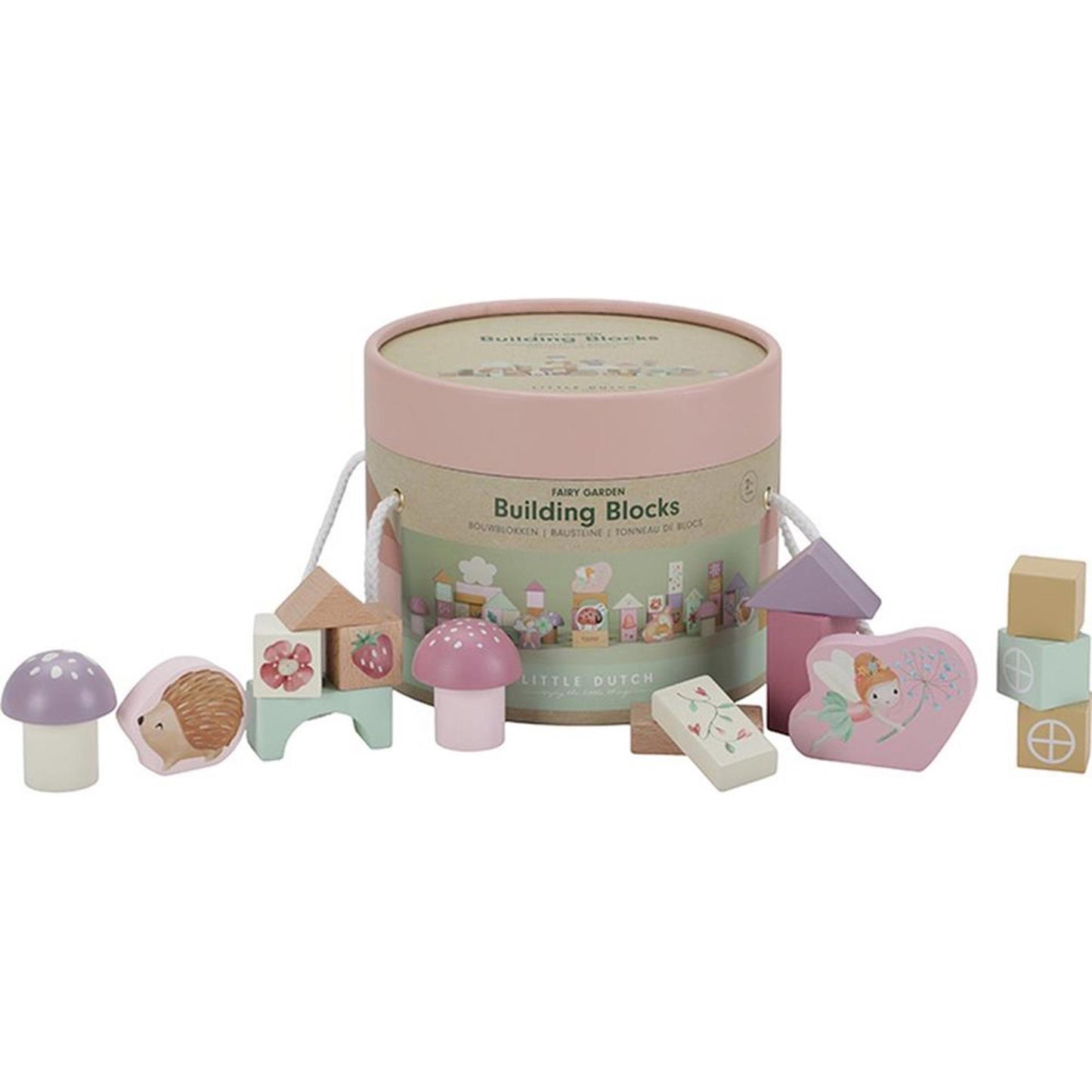 Little dutch fairy garden bouwblokken in ton fsc