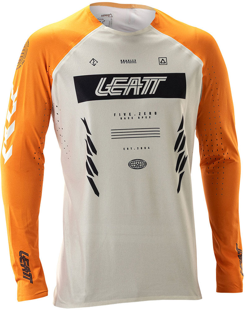 Leatt gravity 5.0 - mtb long sleeve jersey | l