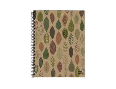 Miquelrius notitieboek - leaves - a4 gelinieerd - 120 blz