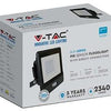 V-tac led bouwlamp | 30w | 6500k | ip65 | met sensor | body zwart