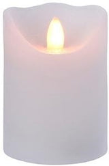 Enzo led flakkerkaars 7x9cm wit - 5509400 - afbeelding 1