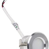 Enzo led mini inbouwspot 1,5w 2700k 37mm 60gr rond vast geschuurd staal - led4632