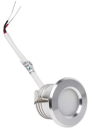 Enzo led mini inbouwspot 1,5w 2700k 37mm 60gr rond vast geschuurd staal - led4632 - afbeelding 2