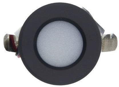 Enzo led mini inbouwspot 1,5w 2700k 37mm 60gr rond vast zwart - led4631