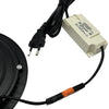 Enzo led panel downlight 12w 4000k incl. driver zwart - led2632
