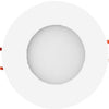 Enzo led panel downlight 3w 4000k incl. driver wit - led2603