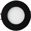 Enzo led panel downlight 3w 4000k incl. driver zwart - led2602
