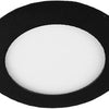Enzo led panel downlight 6w 4000k incl. driver zwart - led2612