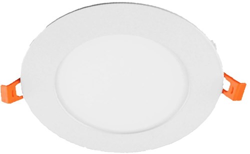 Enzo led panel downlight 9w 3000k incl. driver wit - led2621
