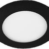 Enzo led panel downlight 9w 3000k incl. driver zwart - led2620