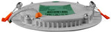 Enzo led panel downlight 9w 4000k incl. driver wit - led2623 - afbeelding 2