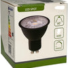 Enzo led spot gu10 230v 5-50w 60gr zwart 3000k dimbaar - led0641