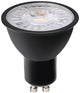 Enzo led spot gu10 230v 5-50w 60gr zwart 3000k dimbaar - led0641