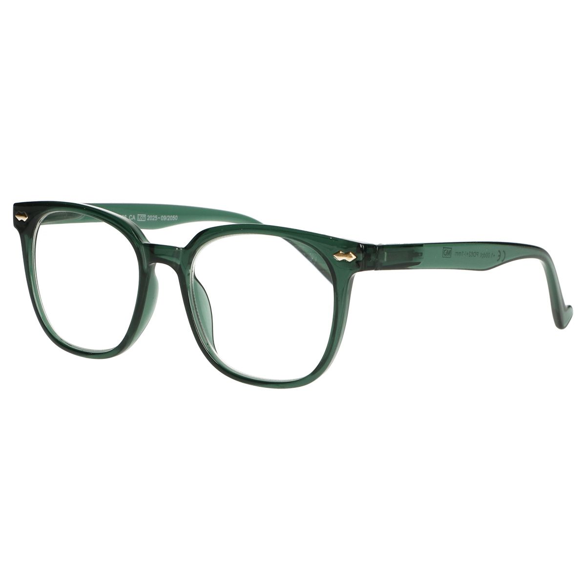 Spectrum leesbril groen 2.00