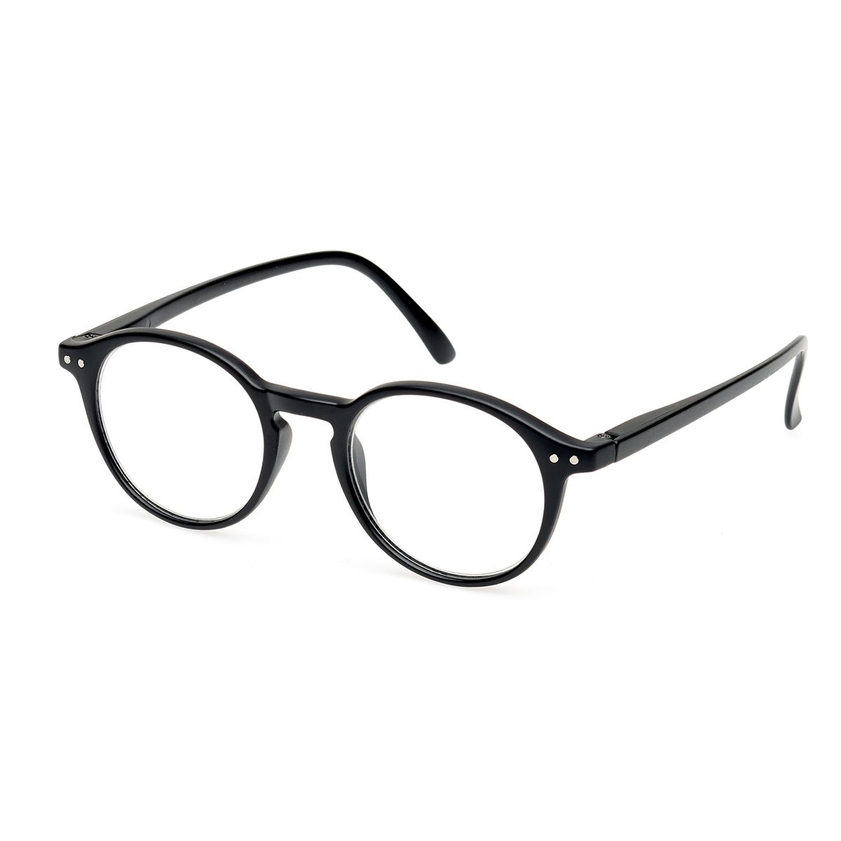 Spectrum leesbril zwart rond 1.50
