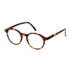 Spectrum leesbril havanna modern rond 1.50