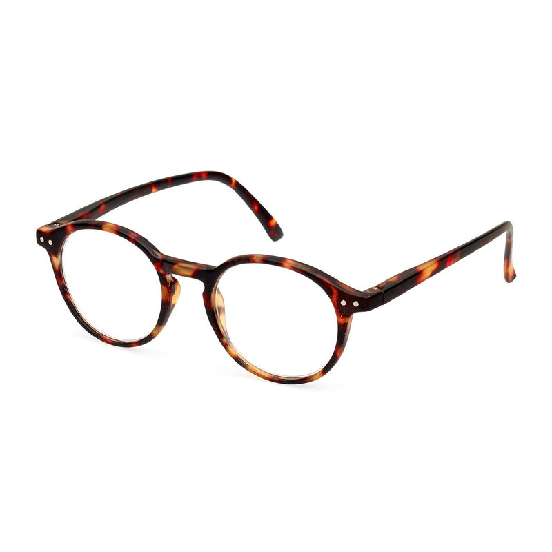 Spectrum leesbril havanna modern rond 2.00