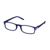 Spectrum leesbril mat blauw assorti rechthoekig assorti