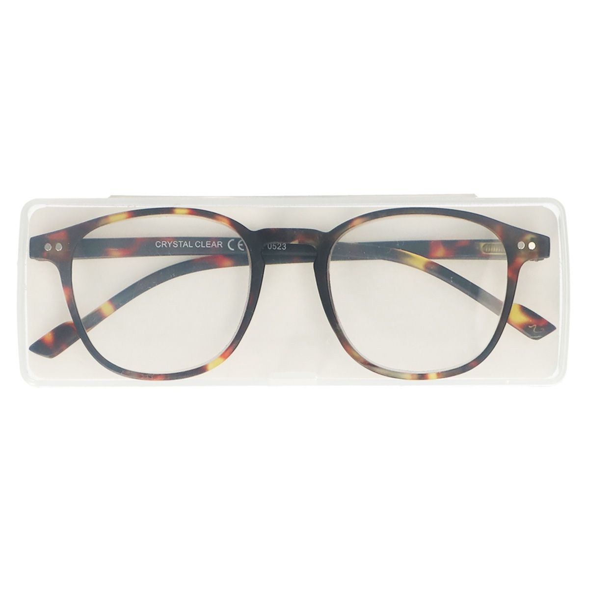 Spectrum leesbril ultra flat in case havana 3.50