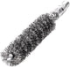 Lessmann pijpborstel | lengte 115 mm d. 16 mm | staaldraad golvend | afzetsellengte 80 mm | 1 stuk - 500316 500316a