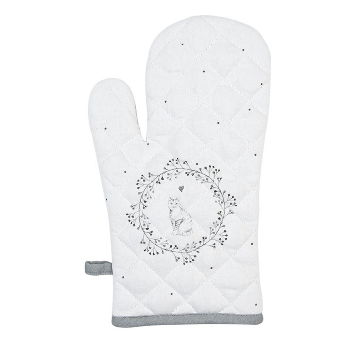 Clayre eef ovenhandschoen kat 18x30cm