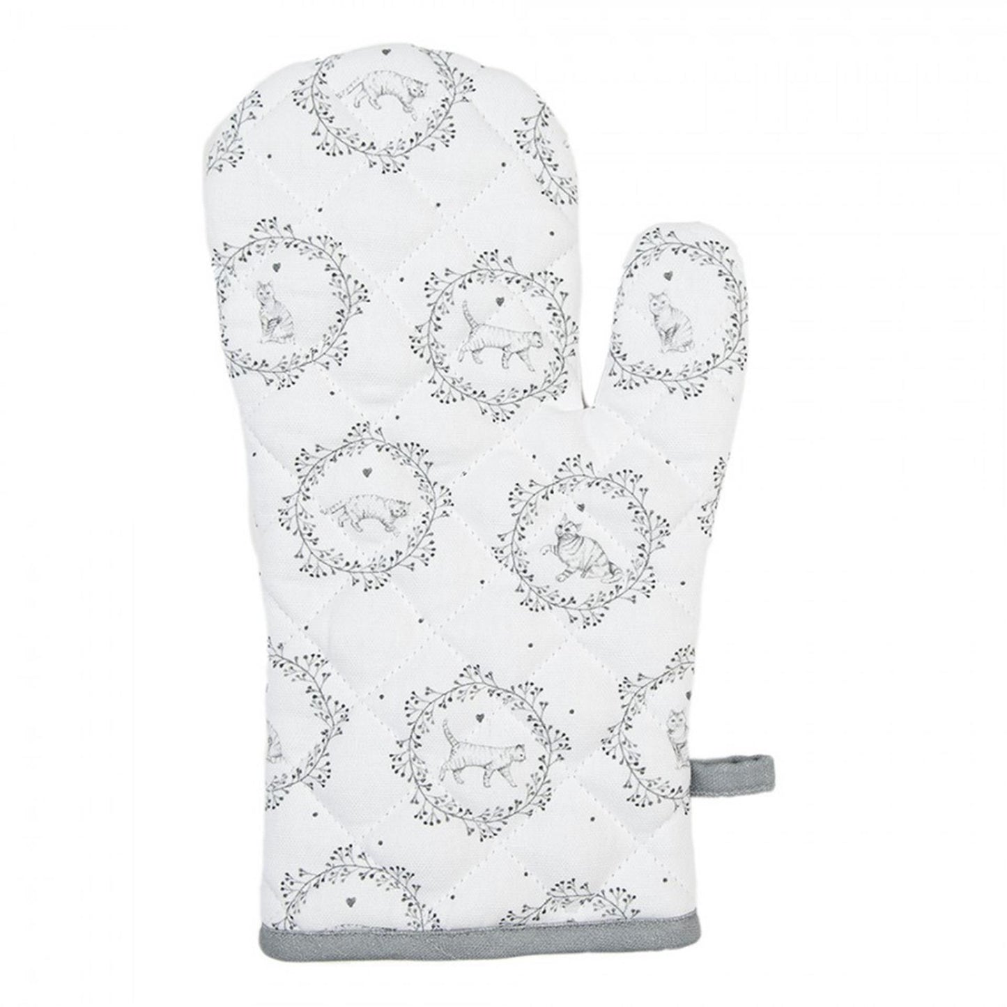 Clayre eef ovenhandschoen kat 18x30cm