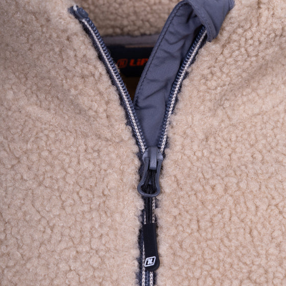 Life line Lorne Sherpa Fleecejas dames beige maat S