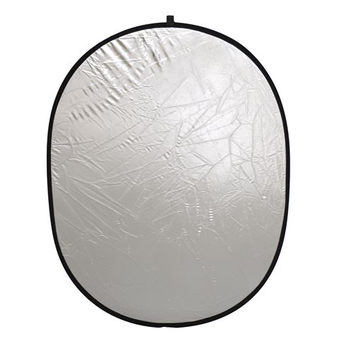 Linkstar Reflectiescherm 2 in 1 R-90120SW Zilver Wit 90x120 cm