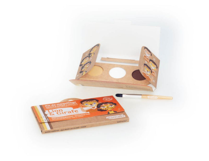 Namaki schmink - leeuw giraffe - 3 kleuren