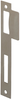 Lips spu2420r sluitplaat voor dag- en nachtslot | afgerond | rvs. | 166 x 24 mm - 7170373