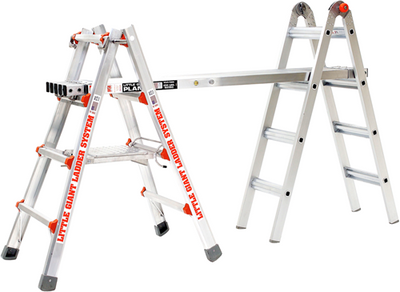 Little jumbo little giant | telescopische werkbrug | aluminium | 33 x 244-396 cm - 48414396