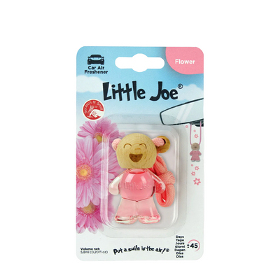 Little joe car air freshener glass bottle flower