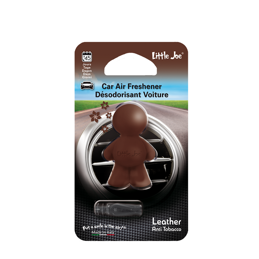 Little joe car air freshener leather
