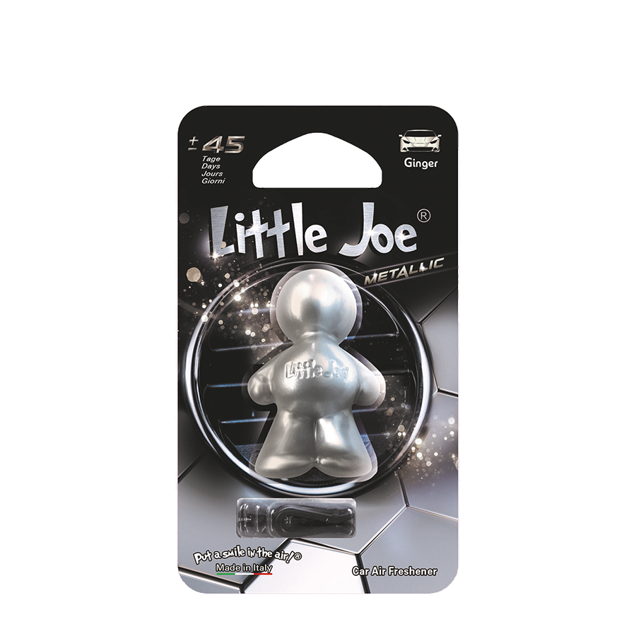 Little joe car air freshener metallic ginger