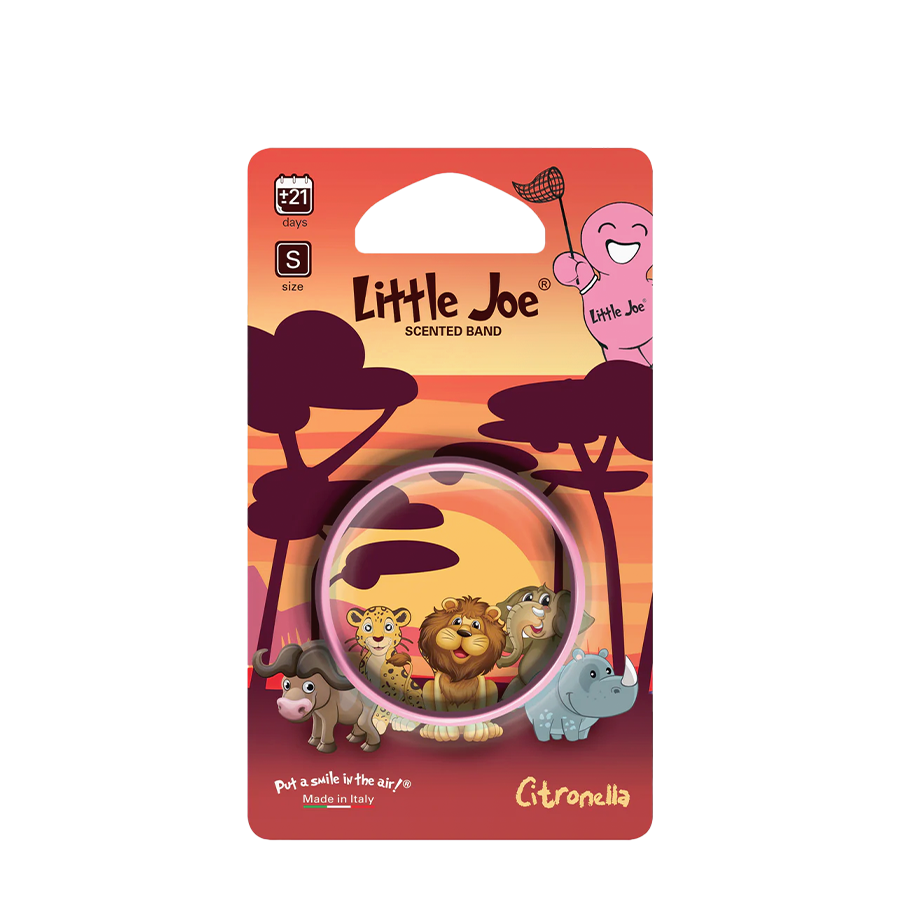Little joe scented band citronella small roze